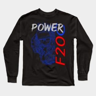 F20C Honda S2000 Engine Long Sleeve T-Shirt